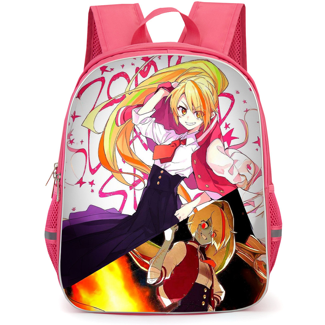 Zombie Land Saga Yumeginga Paradise Saki Nikaido Backpack School Bag StudentPack - Saki Nikaido Anime Art Poster