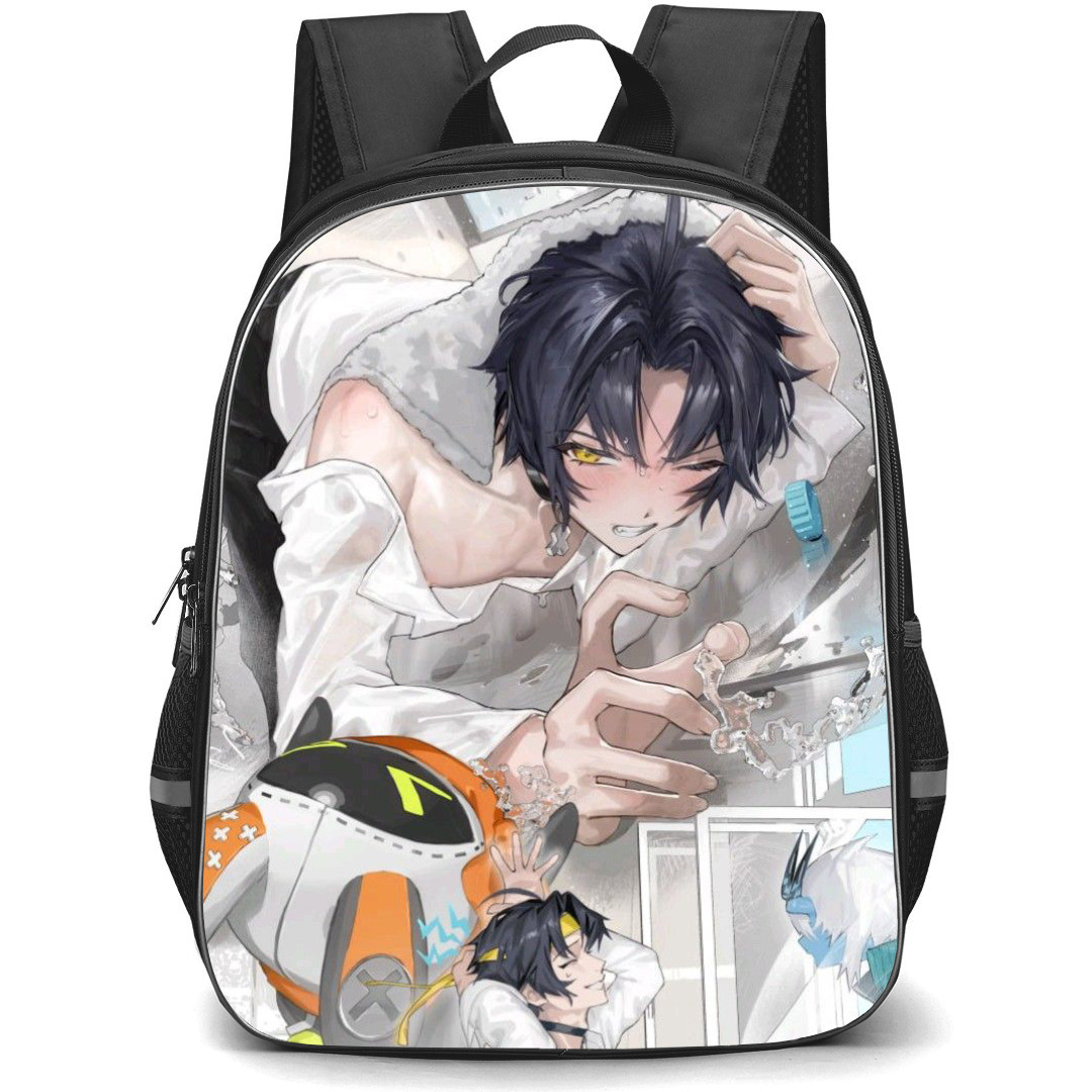 Zenless Zone Zero Asaba Harumasa Backpack StudentPack - Asaba Harumasa Collage
