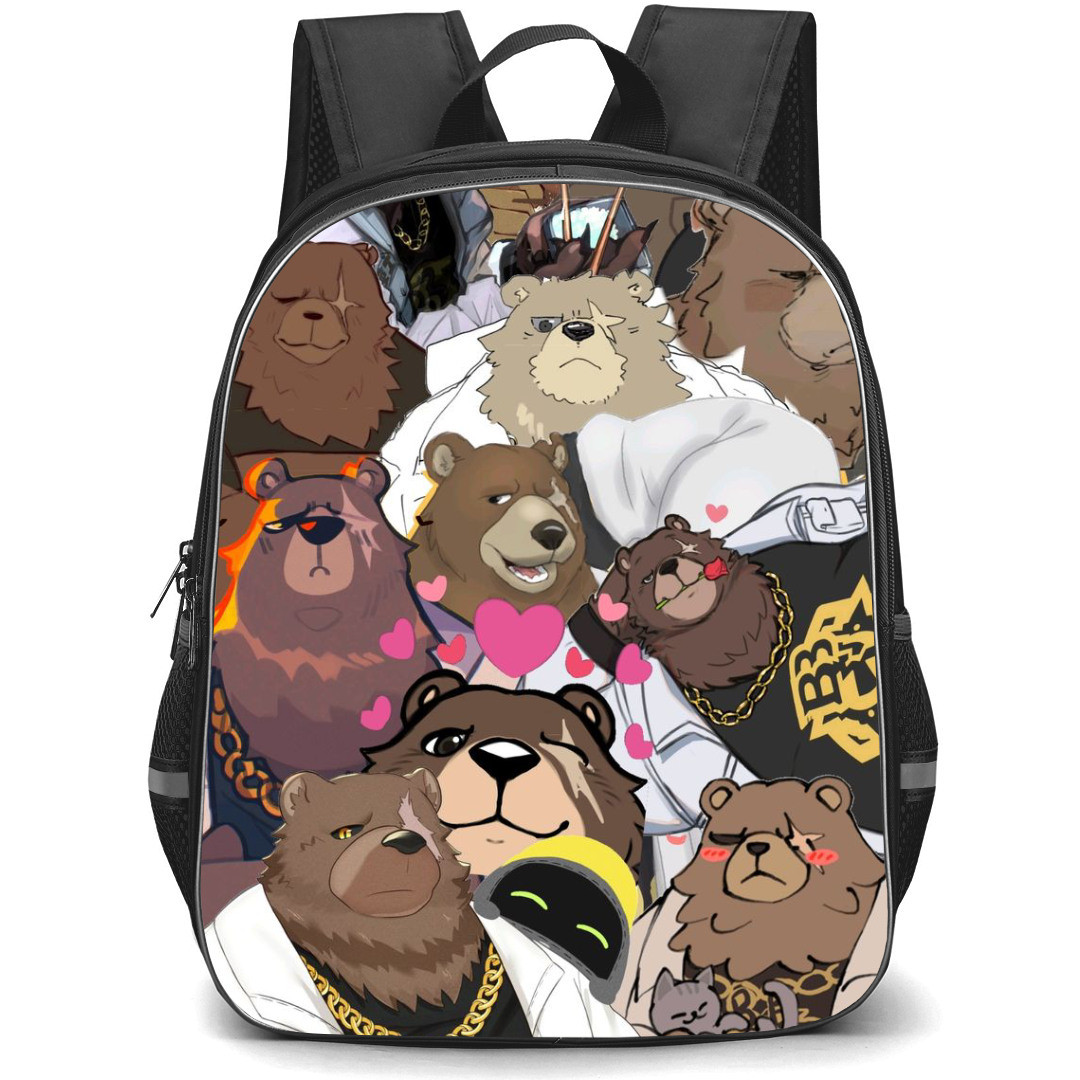 Zenless Zone Zero Ben Bigger Backpack StudentPack - Ben Bigger Collage
