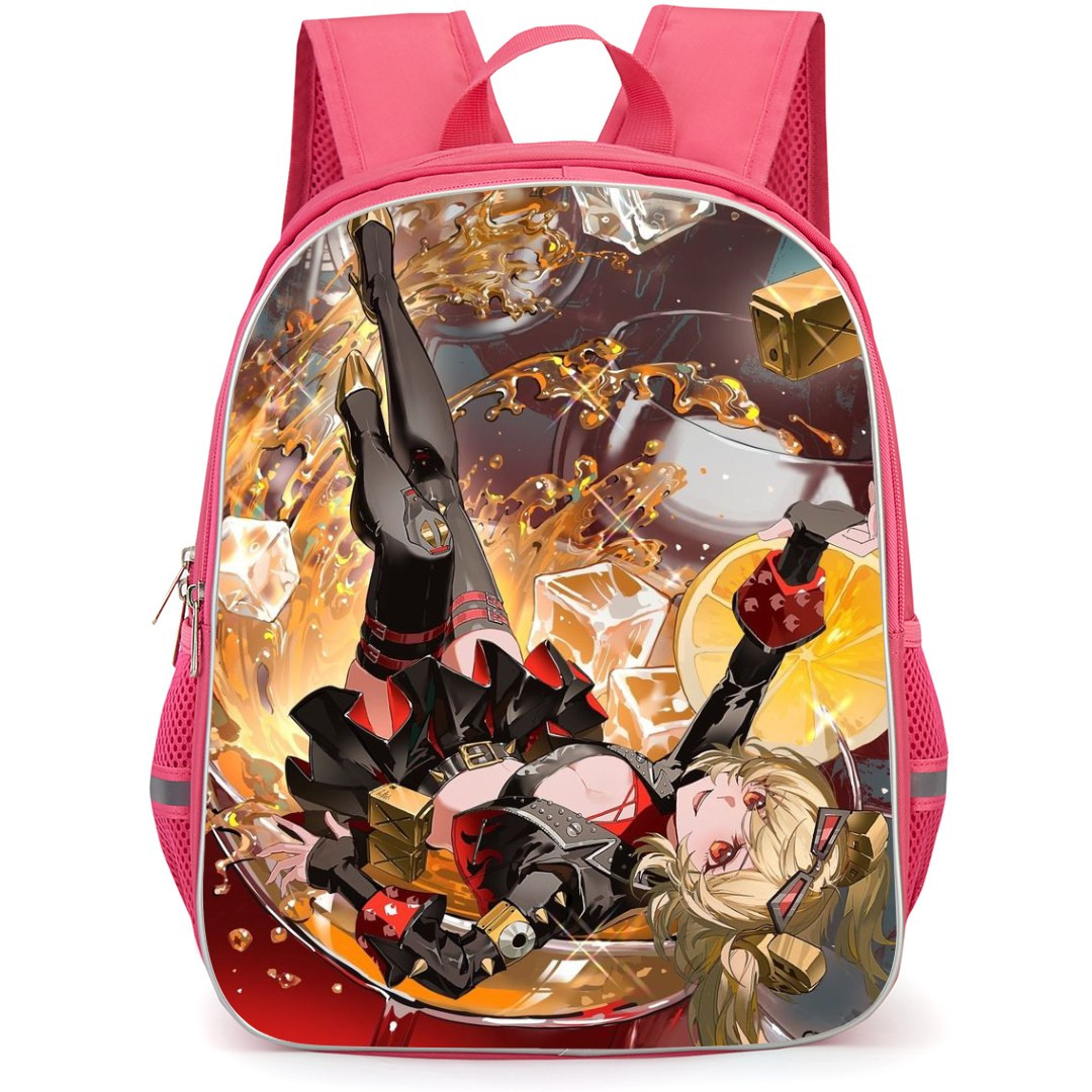 Zenless Zone Zero Burnice White Backpack StudentPack - Burnice White In Glass Illustration
