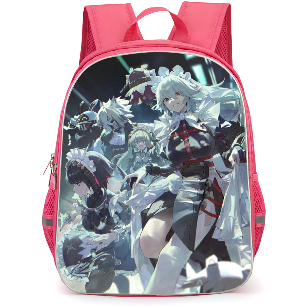 Zenless Zone Zero Backpack StudentPack - Characters Running Illustration