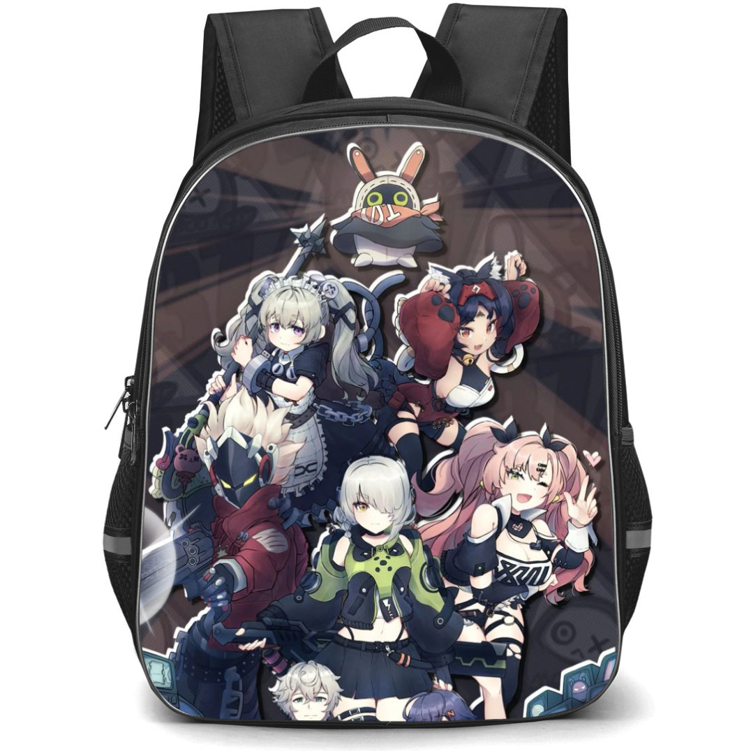 Zenless Zone Zero Backpack StudentPack - Characters Sticker Art