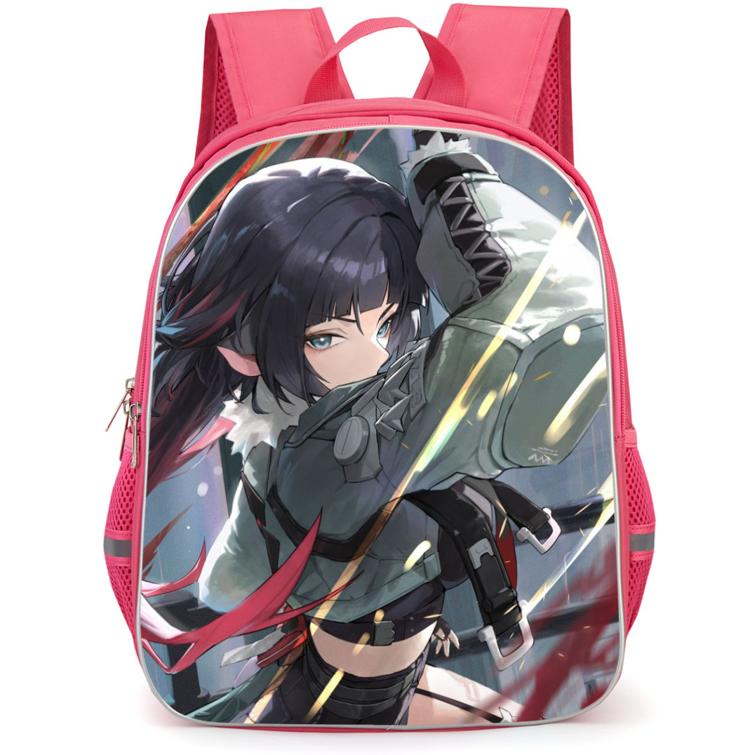 Zenless Zone Zero Jane Doe Backpack StudentPack - Jane Doe Bloody Portrait