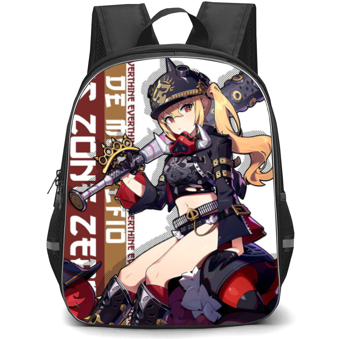 Zenless Zone Zero Luciana de Montefio Backpack StudentPack - Luciana de Montefio Sitting Illustration
