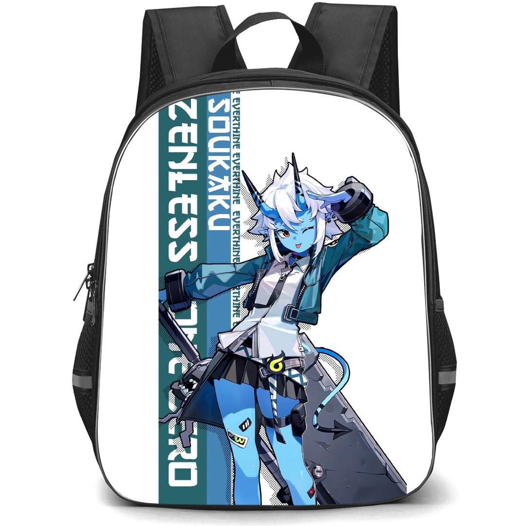 Zenless Zone Soukaku Backpack StudentPack - Soukaku Full Body Portrait