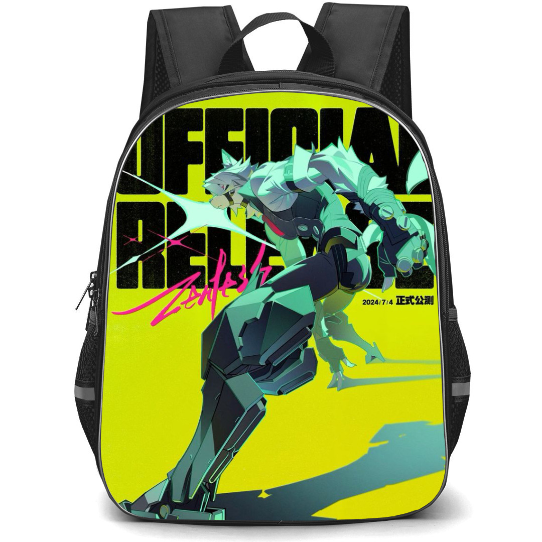 Zenless Zone Von Lycaon Backpack StudentPack - Von Lycaon Fight Pose