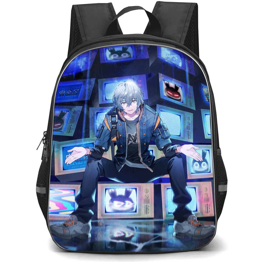 Zenless Zone Wise Backpack StudentPack - Wise Sitting Illustration