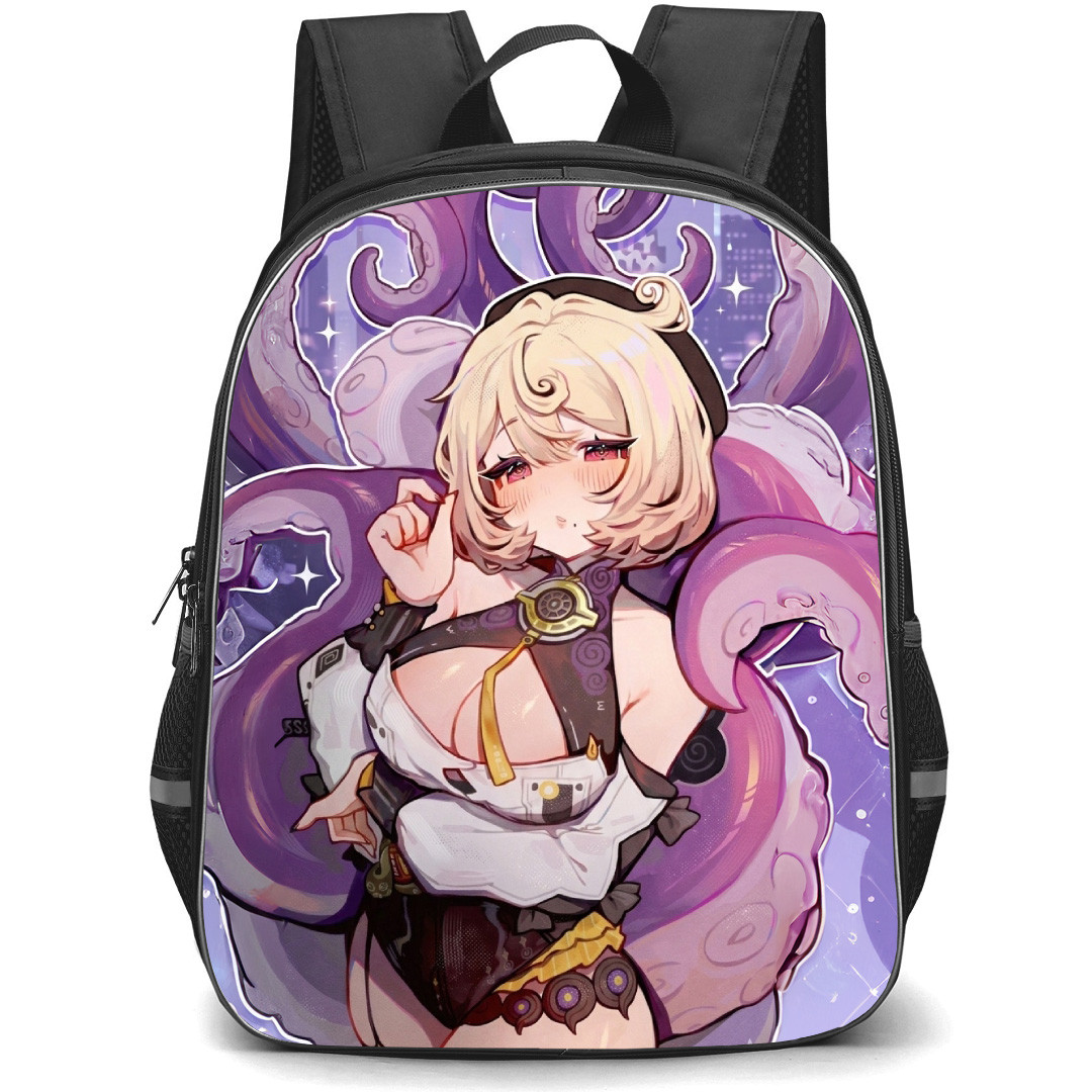 Zenless Zone Zero Yidhari Backpack School Bag StudentPack - Yidhari Portrait Purple Background