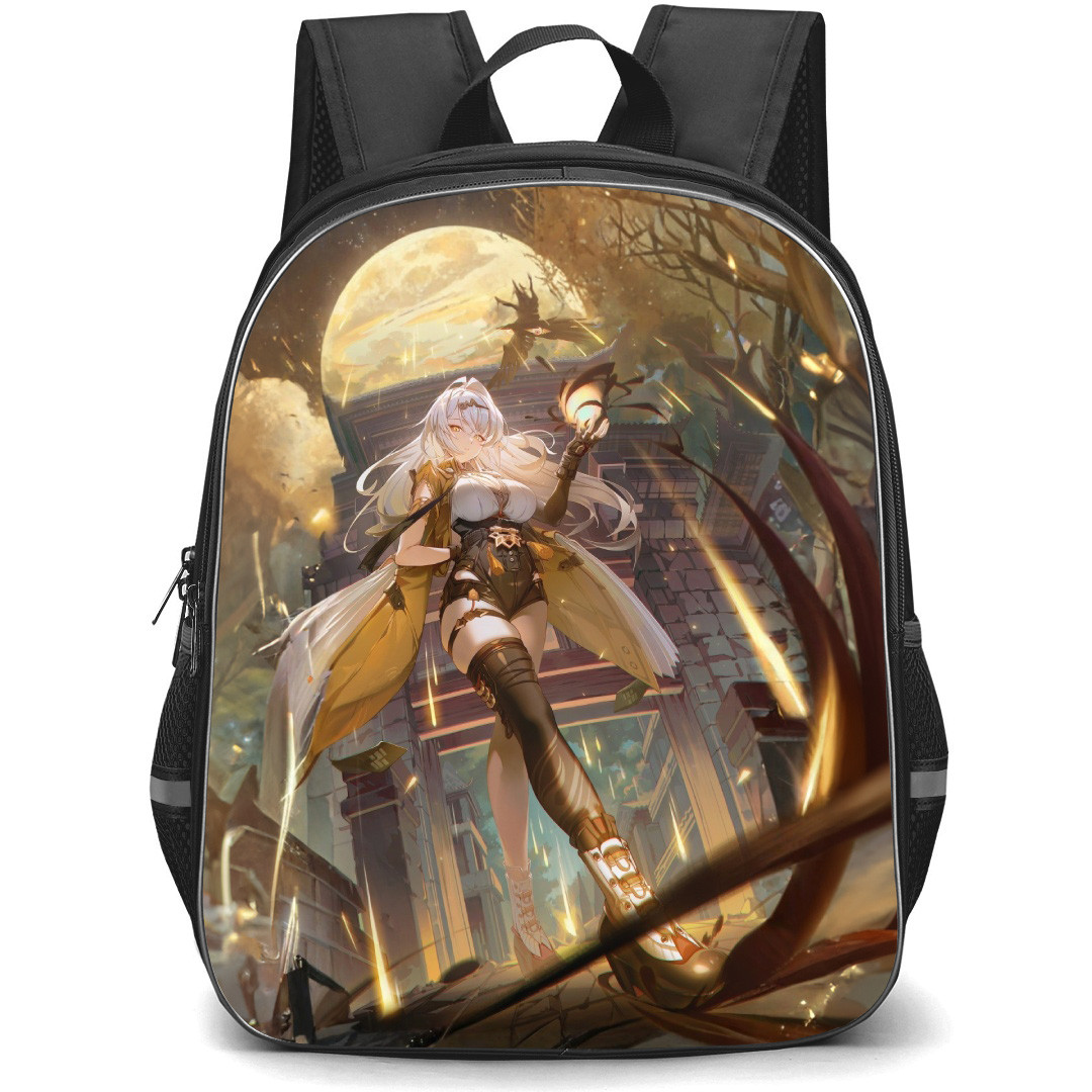 Zenless Zone Zero Yixuan Backpack School Bag StudentPack - Yixuan Holding Power Portrait