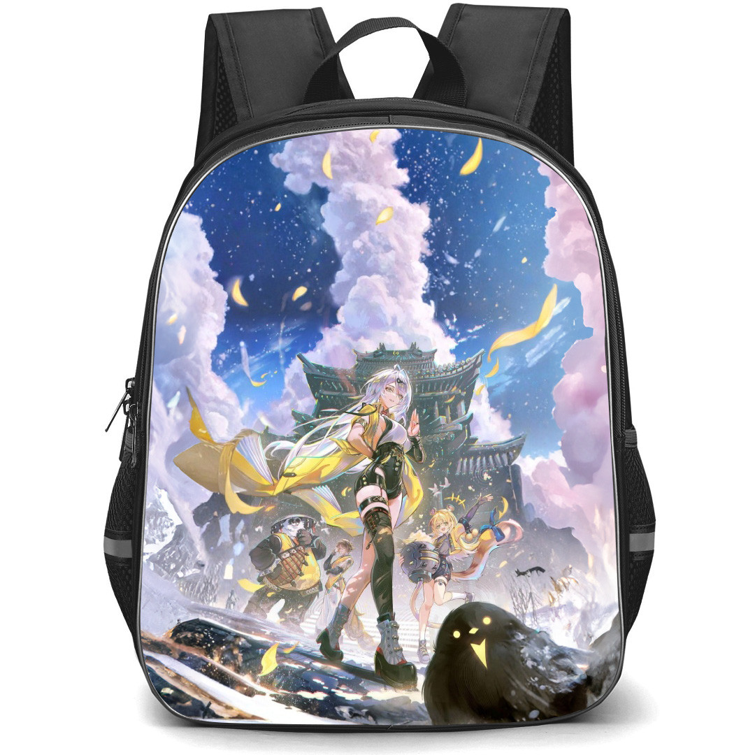 Zenless Zone Zero Yixuan Backpack School Bag StudentPack - Yixuan Portrait Char Background
