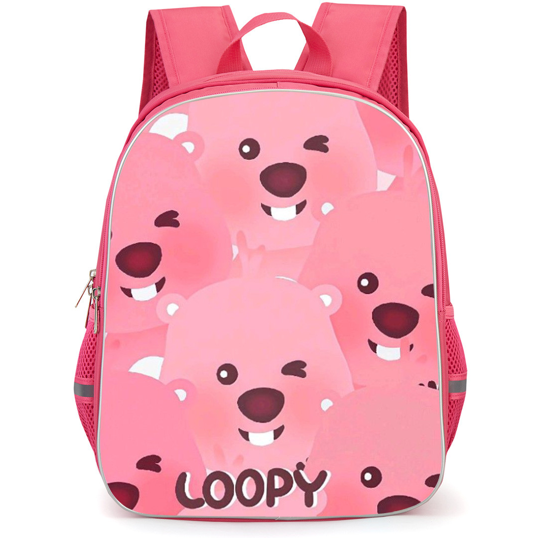 Zanmang Loopy Backpack School Bag StudentPack - Wink Pattern Poster