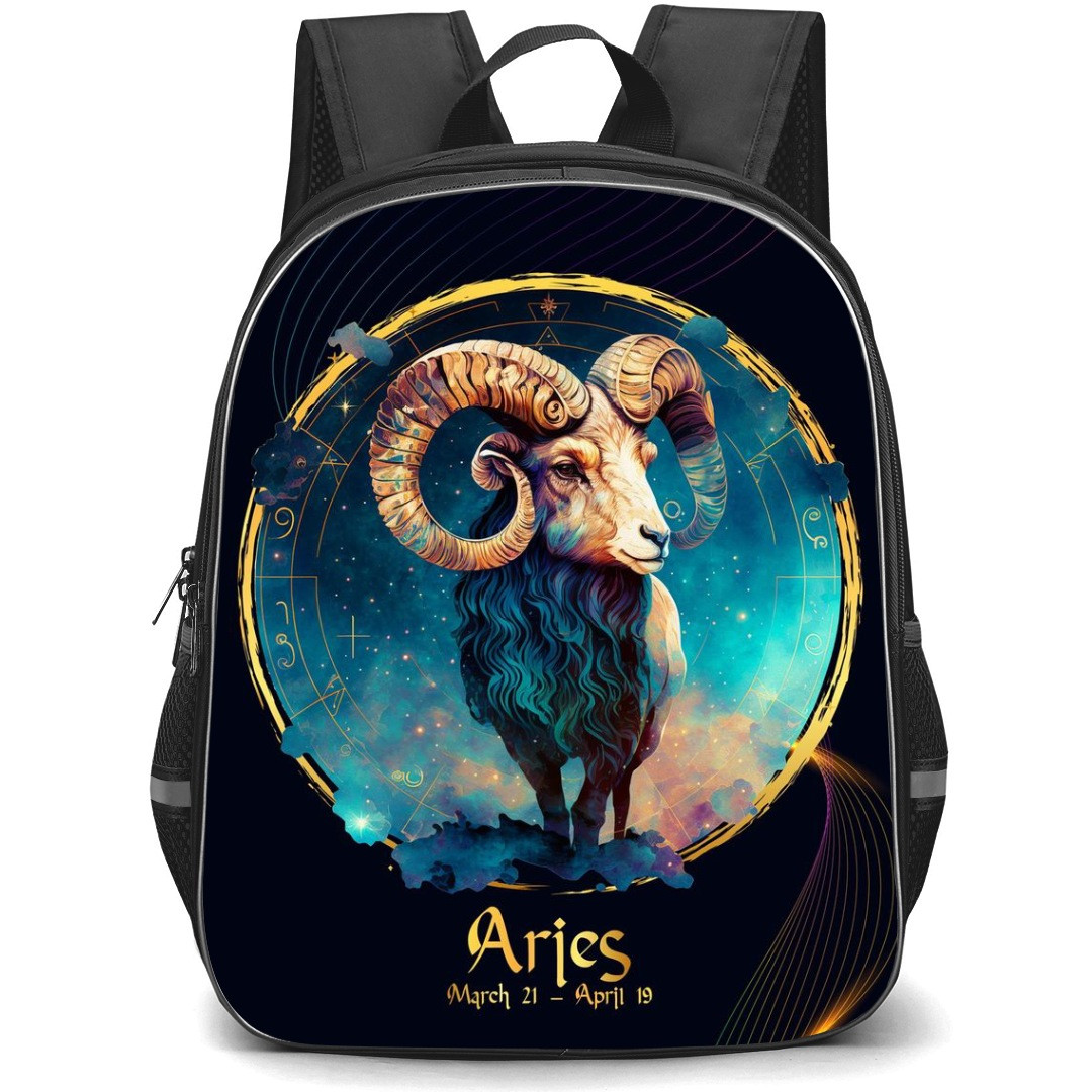 Zodiac Sign Aries Backpack StudentPack - Aries Avatar
