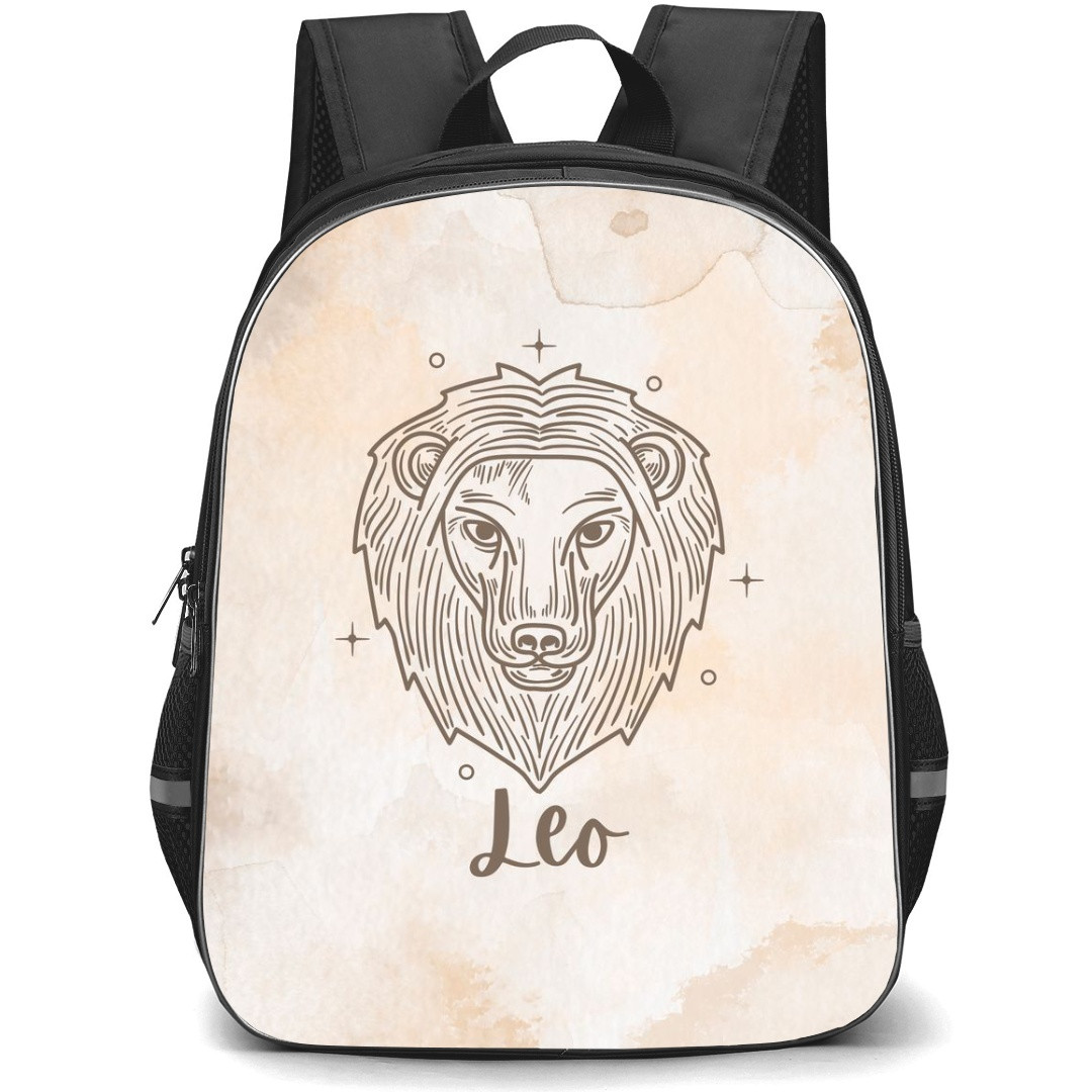 Zodiac Sign Leo Backpack StudentPack - Leo Sign On Neutral Background