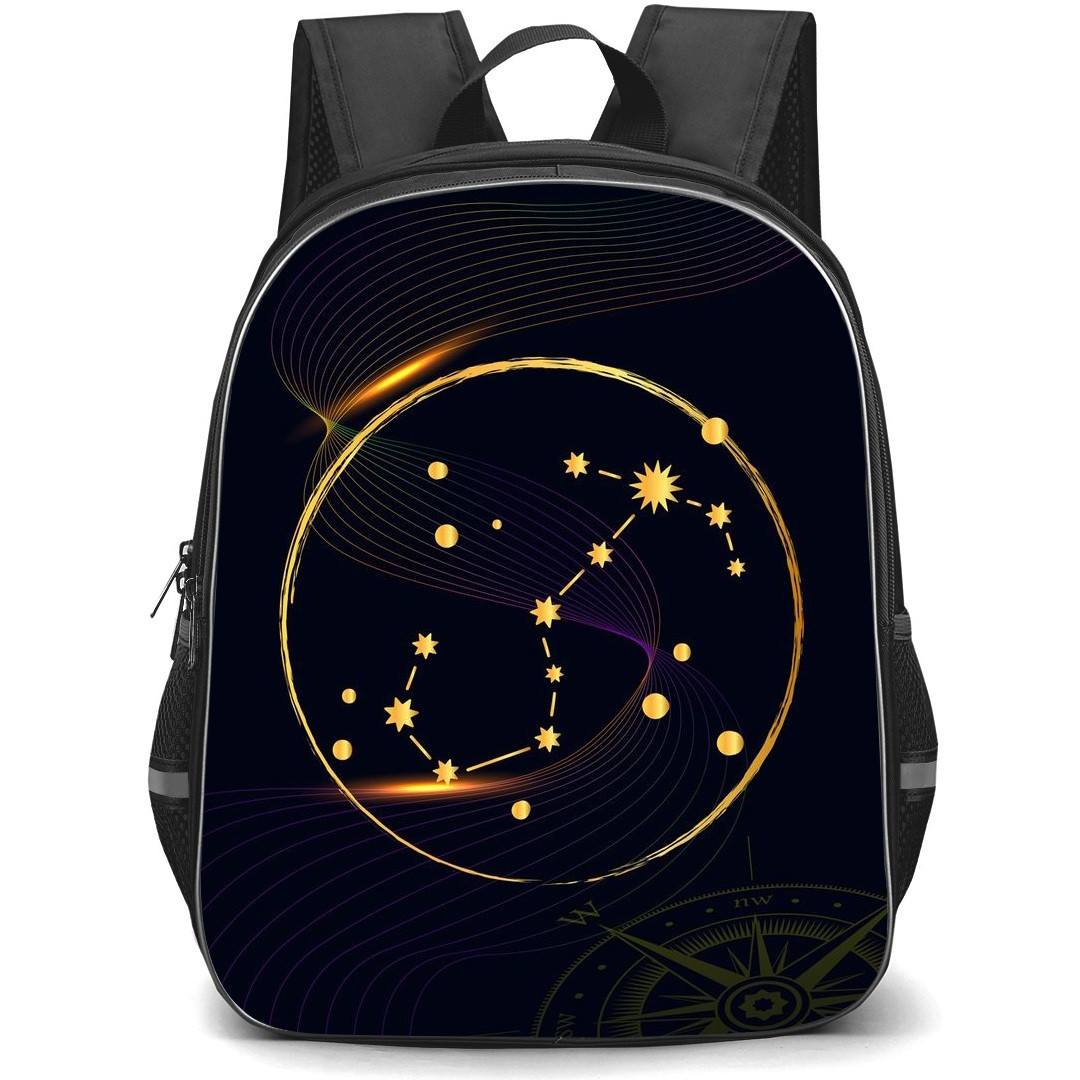 Zodiac Sign Scorpio Backpack StudentPack - Scorpio Constellation
