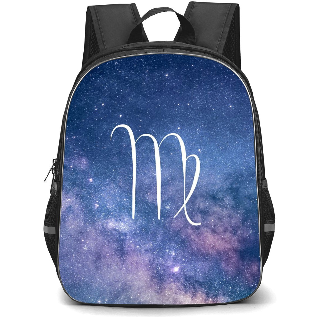 Zodiac Sign Scorpio Backpack StudentPack - Scorpio Sign On Galaxy Background