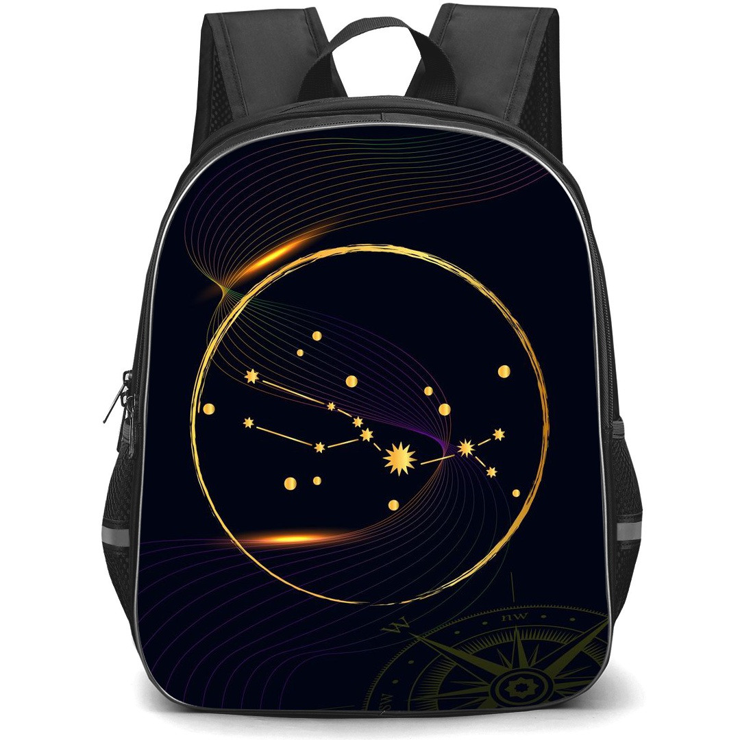 Zodiac Sign Taurus Backpack StudentPack - Taurus Constellation