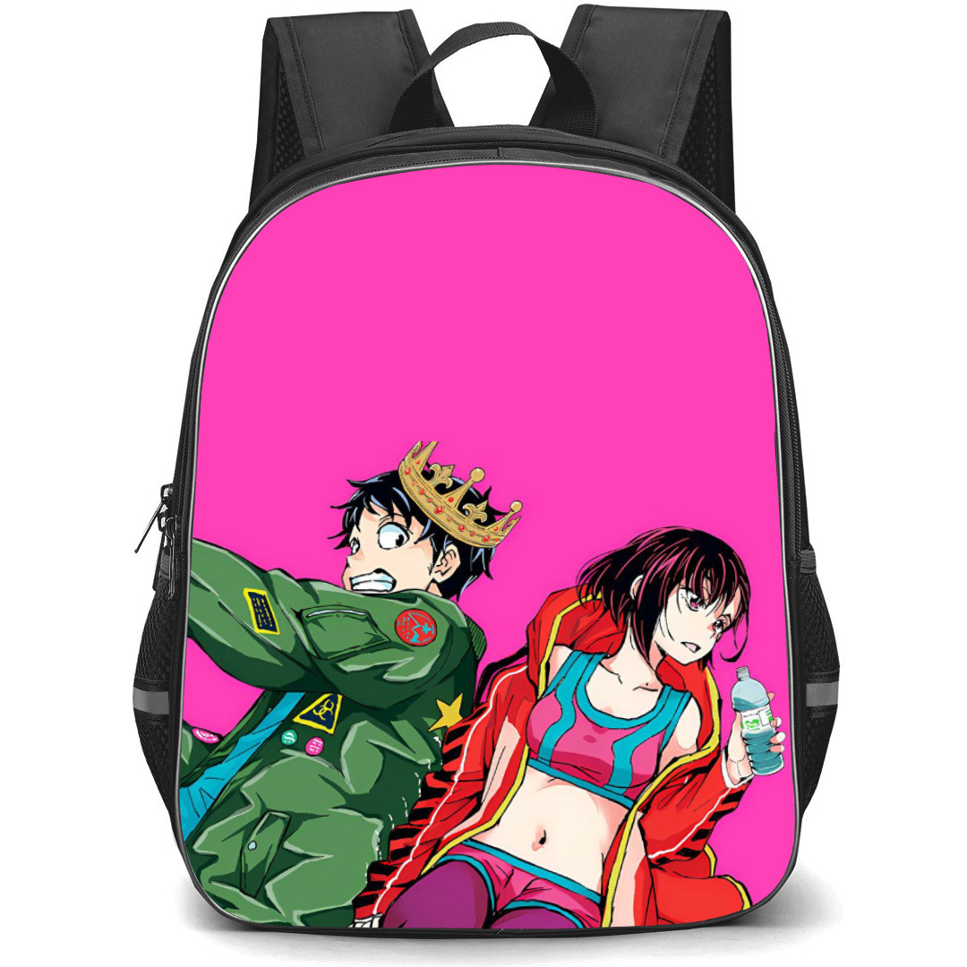 Zom 100 Bucket List of the Dead Backpack StudentPack - Akira And Shizuka Drinking Water