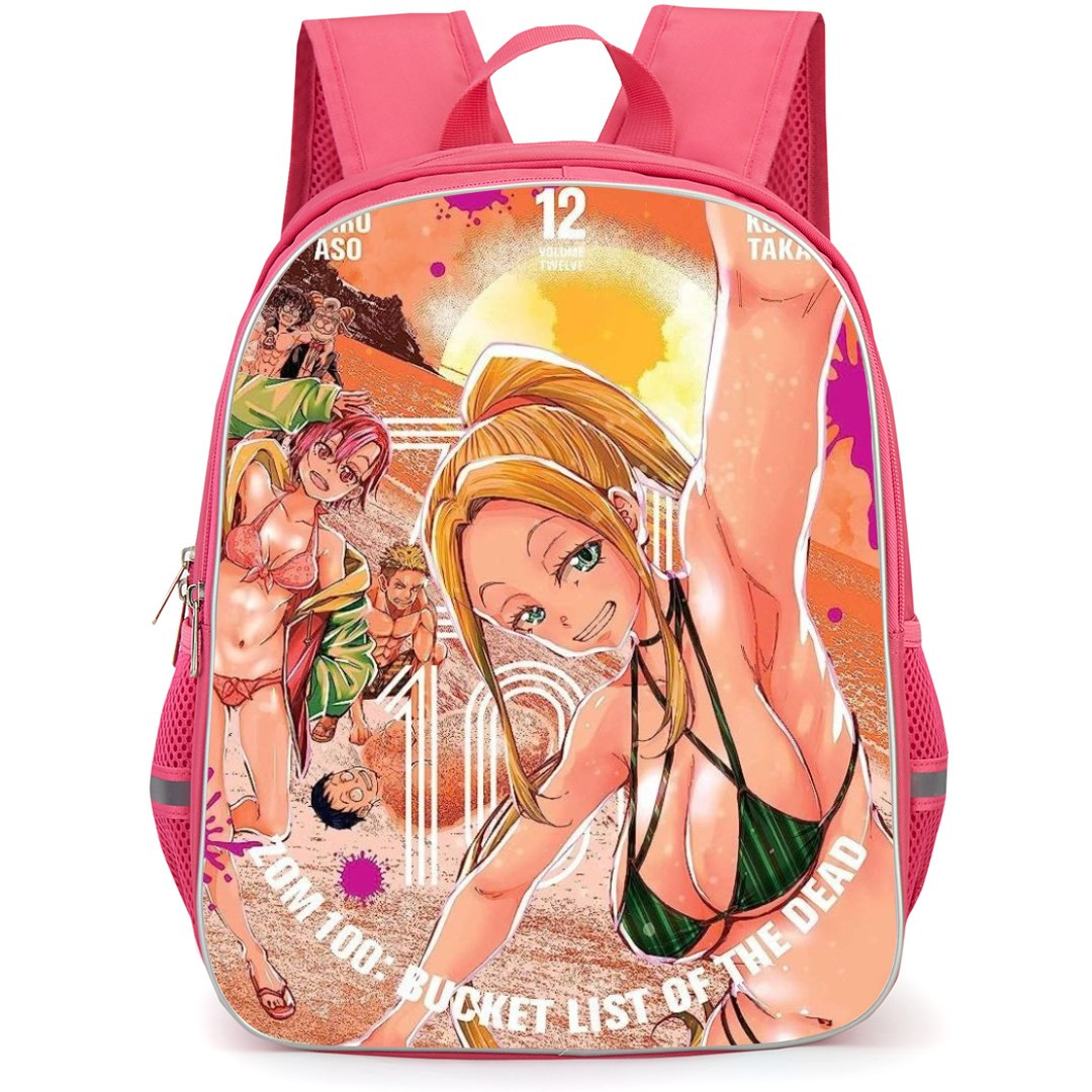 Zom 100 Bucket List of the Dead Backpack StudentPack - Characters On Beach Poster