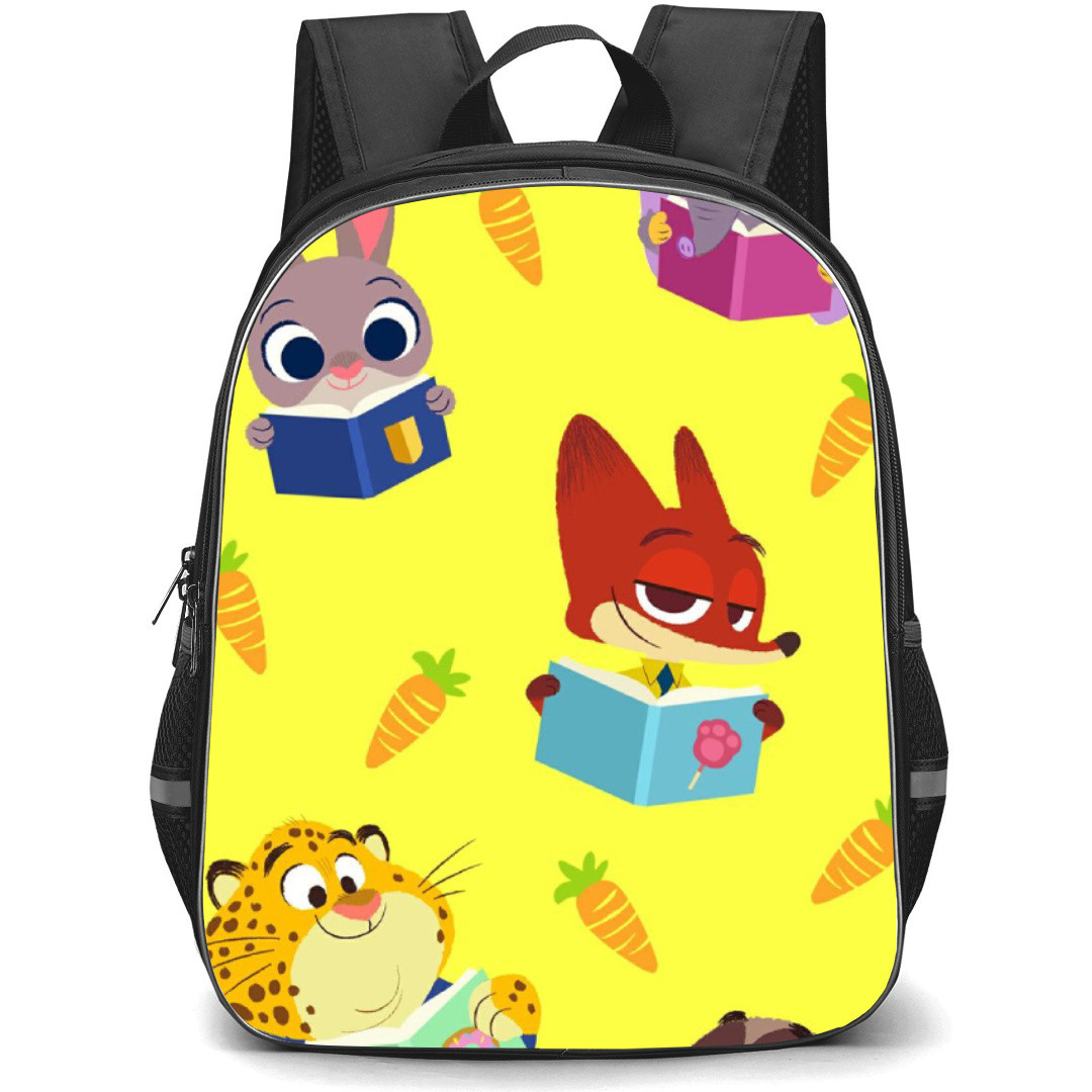 Zootopia Backpack Student Pack - Characters Chibi Carrot Pattern