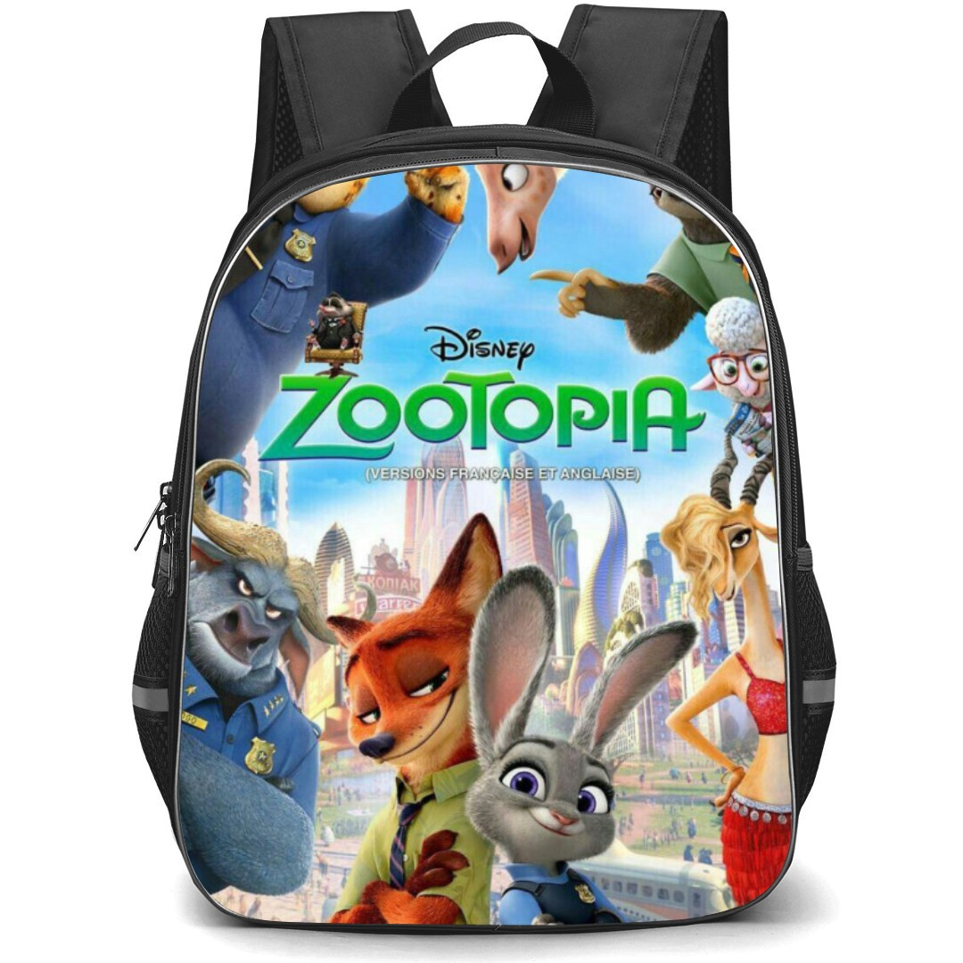 Zootopia Backpack Student Pack - Characters Series Logo Poster
