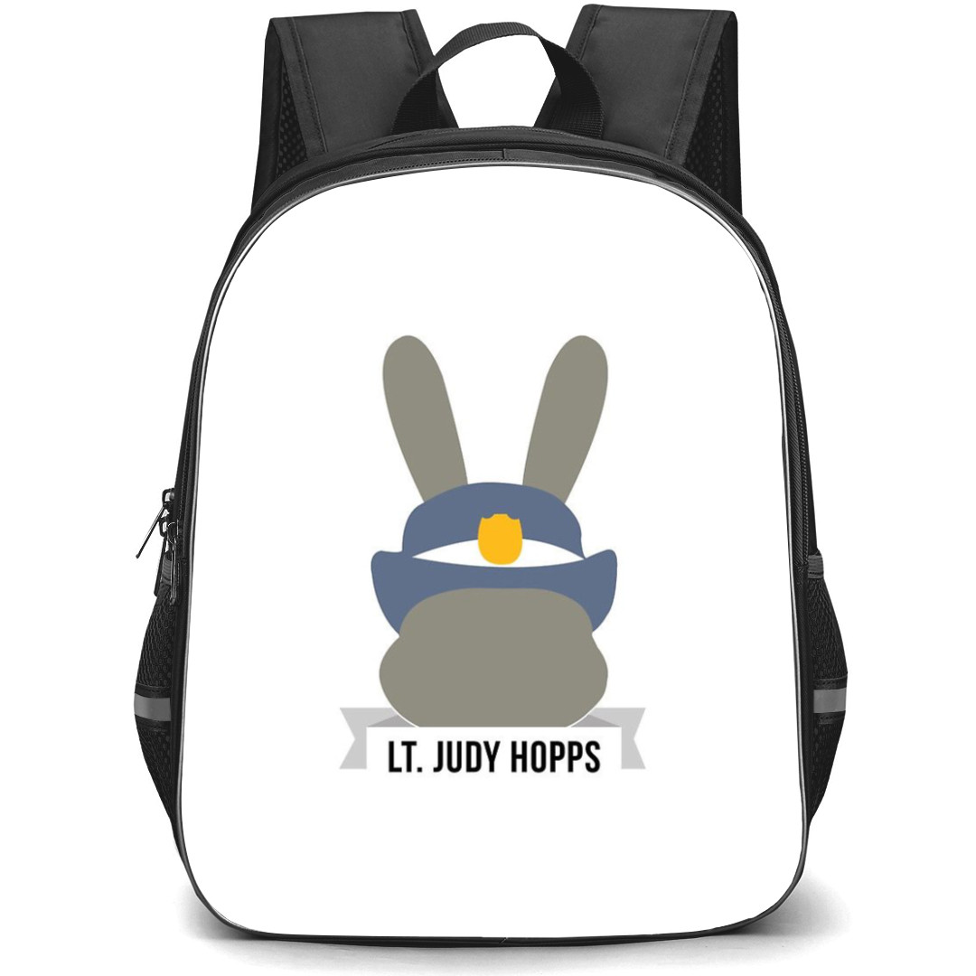 Zootopia Judy Hopps Backpack Student Pack - Judy Hopps Avatar Vector Art On White Background