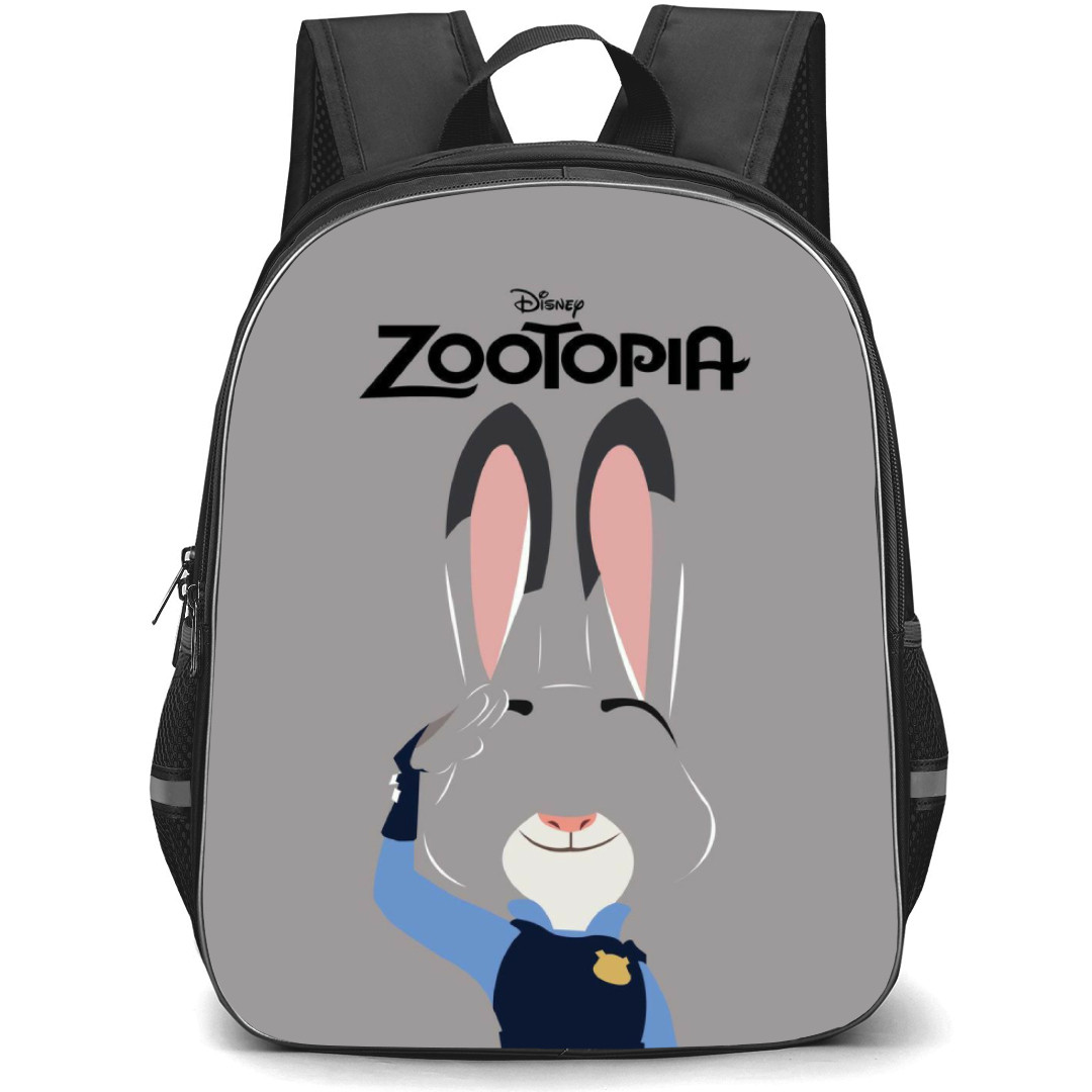 Zootopia Judy Hopps Backpack Student Pack - Judy Hopps Salute Portrait Vector Art