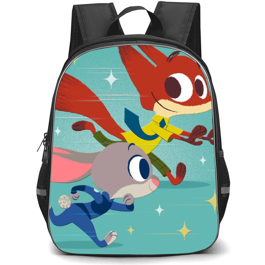 Zootopia Backpack Student Pack - Judy And Nick Everyday Adventure Poster
