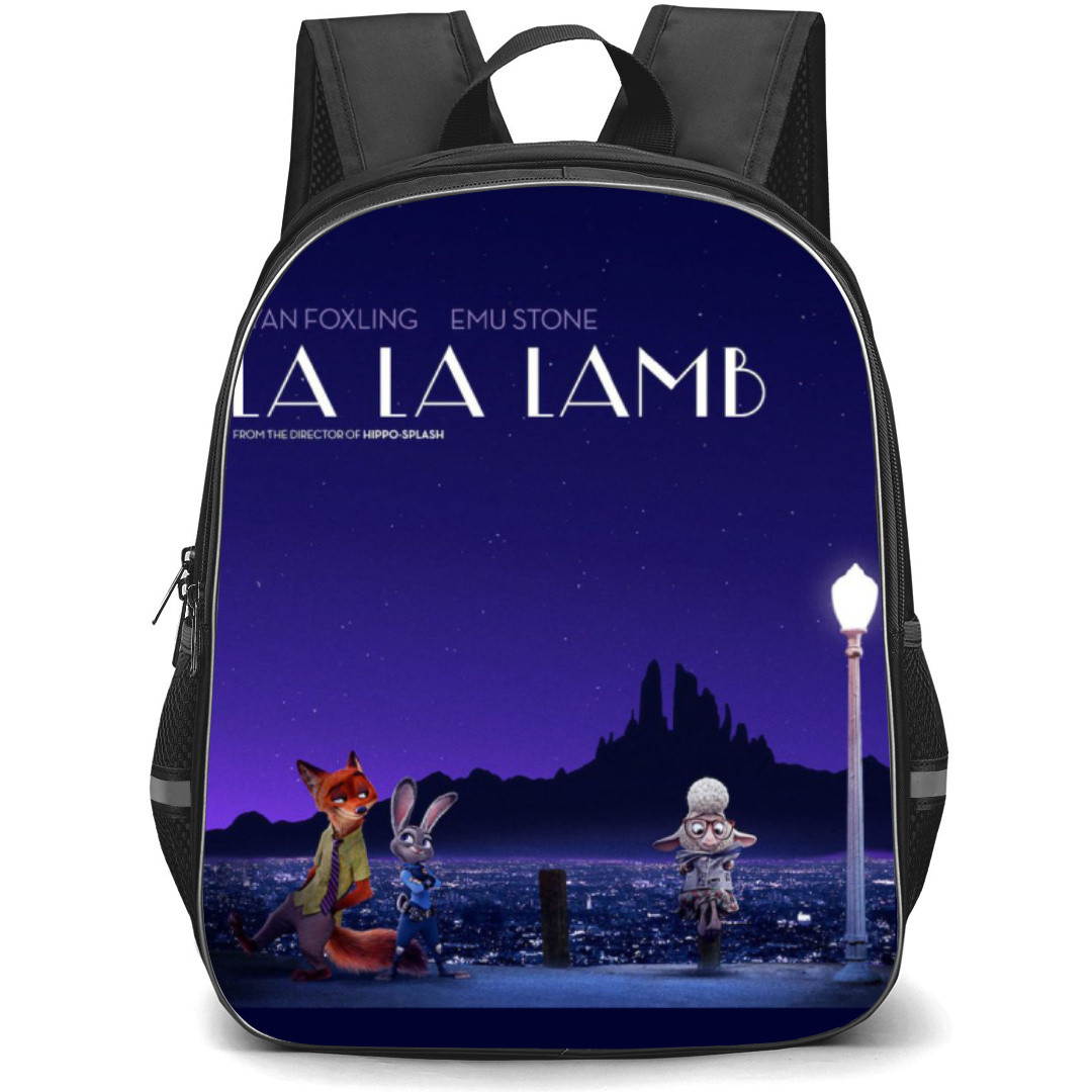 Zootopia Backpack Student Pack - Judy And Nick La La Lamb Poster