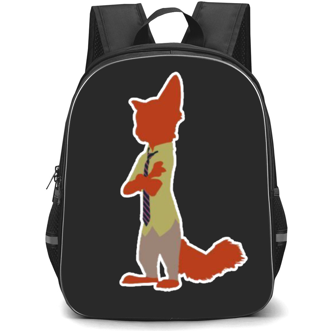 Zootopia Nick Wilde Backpack Student Pack - Nick Wilde Portrait Vector Art Sticker