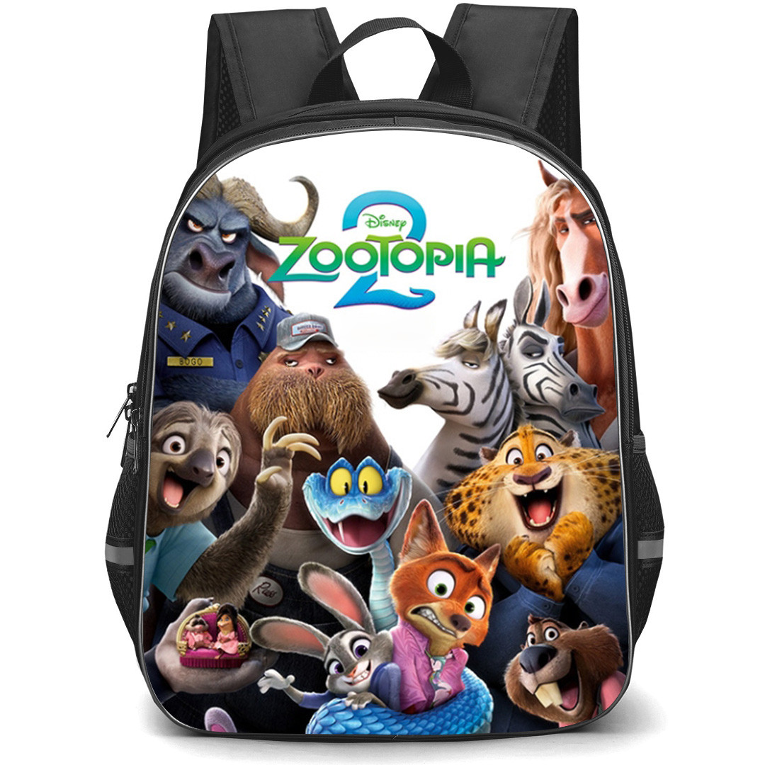 Zootopia 2 Backpack School Bag StudentPack - Zootopia 2 Official Movie Character Poster