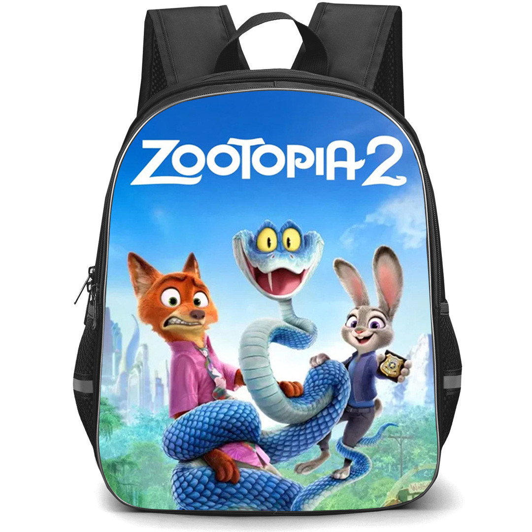 Zootopia 2 Backpack School Bag StudentPack - Zootopia 2 Official Theatrical Movie Poster