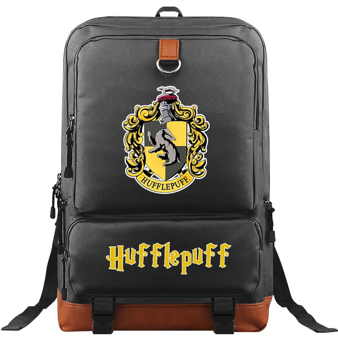 Harry Potter Hufflepuff Backpack TriplePack - Hufflepuff Crest Sticker Art