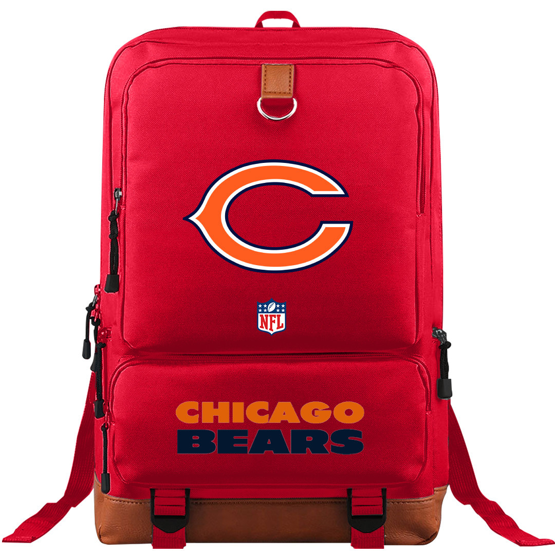 NFL Chicago Bears Backpack TriplePack - Chicago Bears Team Logo Wordmark