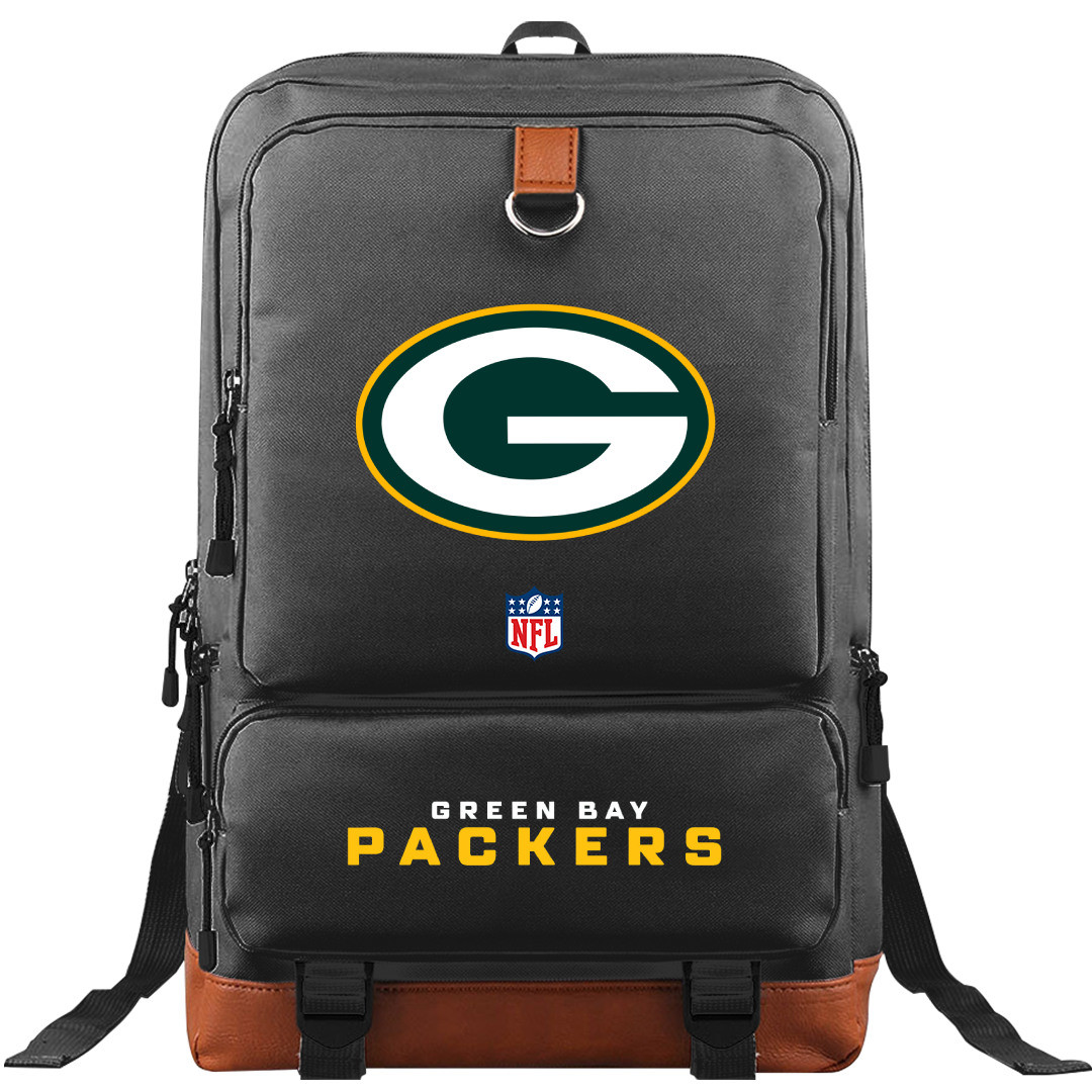 NFL Green Bay Packers Backpack TriplePack - Green Bay Packers Team Logo Wordmark