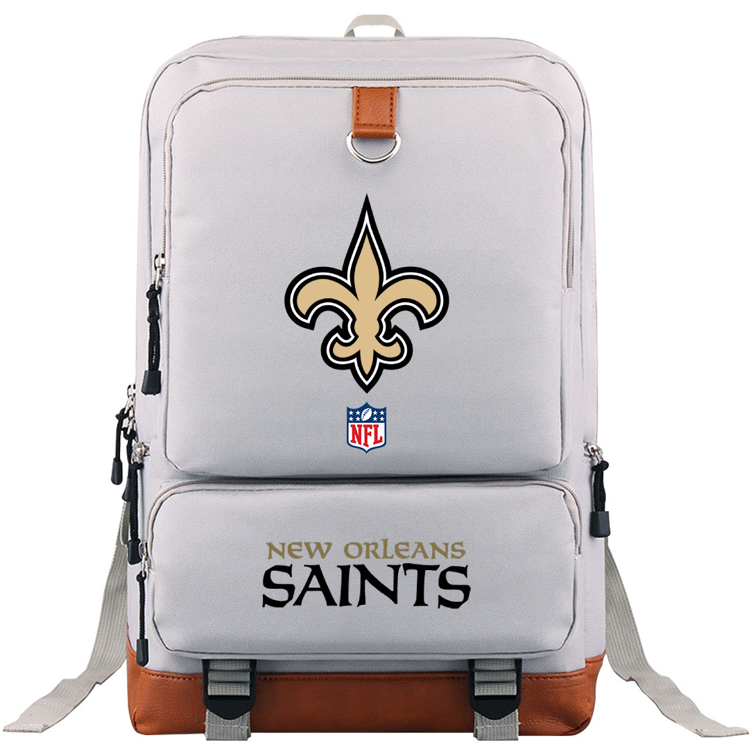 NFL New Orleans Saints Backpack TriplePack - New Orleans Saints Team Logo Wordmark