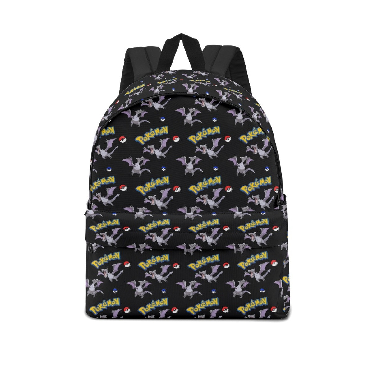 Pokemon Aerodactyl School Backpack Multicolor Schoolbag Rucksack - Aerodactyl Character Series Art