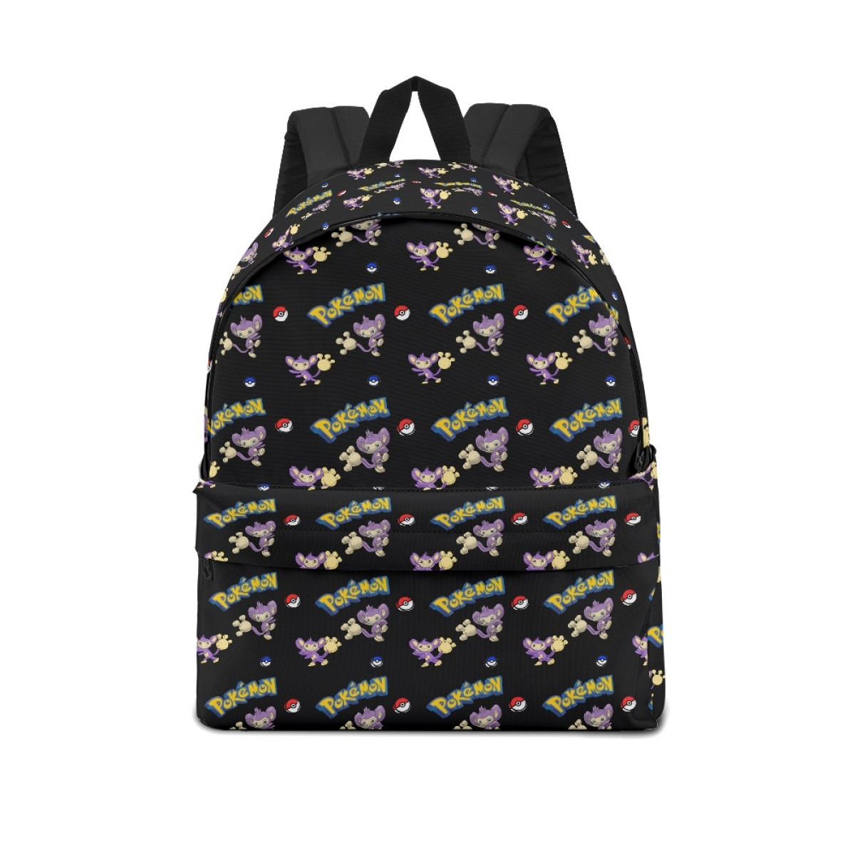 Pokemon Aipom School Backpack Multicolor Schoolbag Rucksack - Aipom Character Series Art