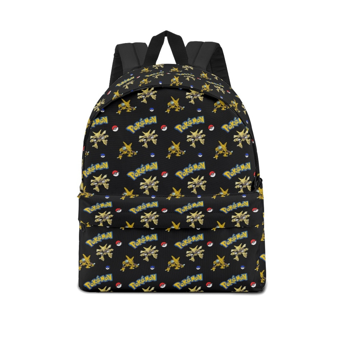 Pokemon Alakazam School Backpack Multicolor Schoolbag Rucksack - Alakazam Character Series Art