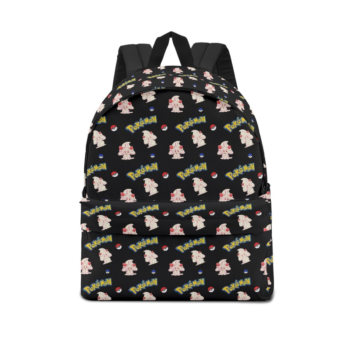 Pokemon Alcremie School Backpack Multicolor Schoolbag Rucksack - Alcremie Character Series Art
