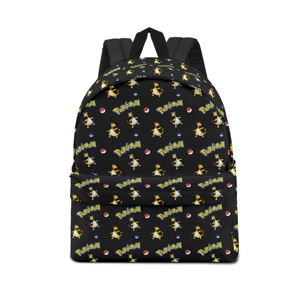 Pokemon Ampharos School Backpack Multicolor Schoolbag Rucksack - Ampharos Character Series Art