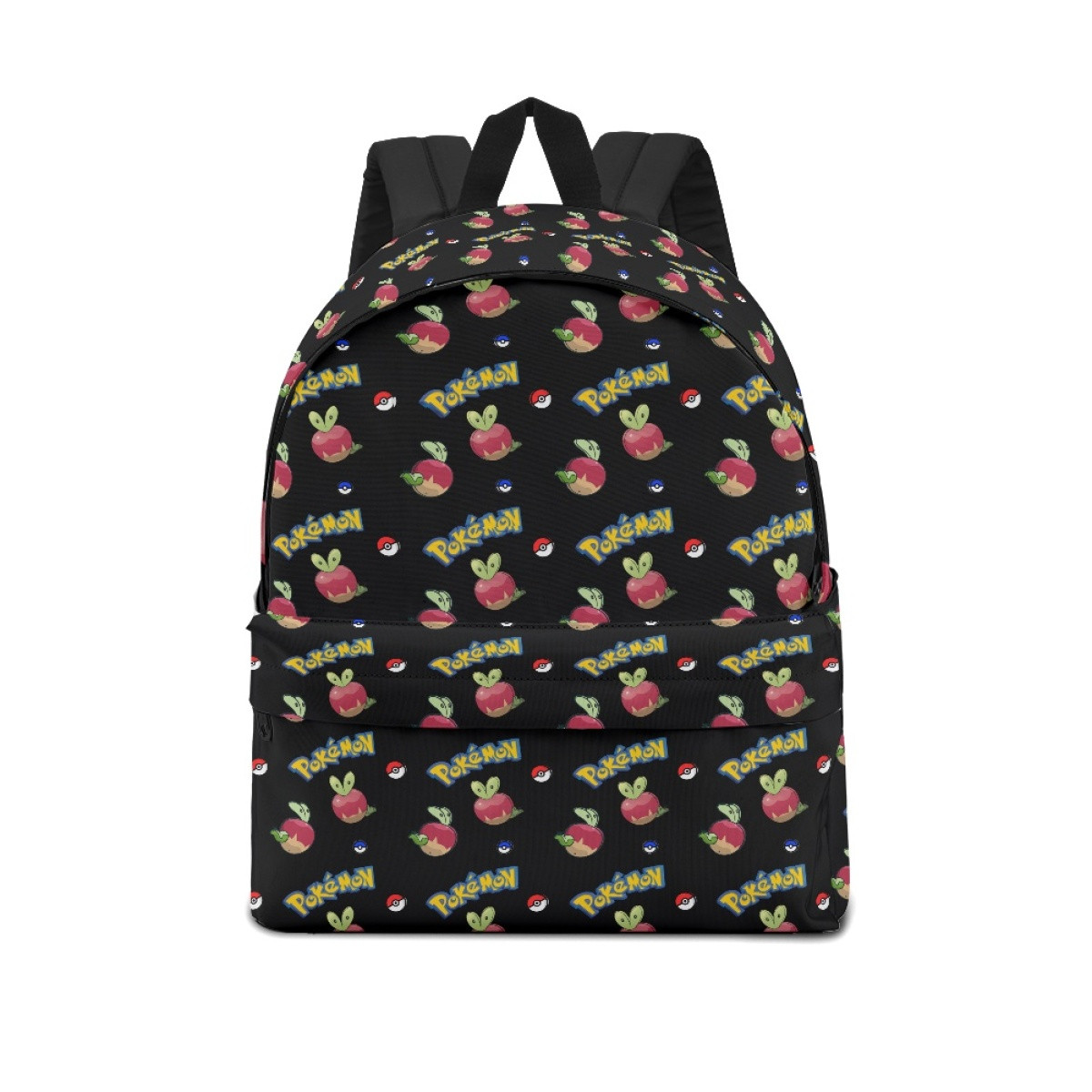 Pokemon Applin School Backpack Multicolor Schoolbag Rucksack - Applin Character Series Art