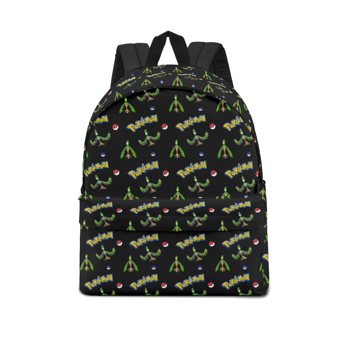 Pokemon Arboliva School Backpack Multicolor Schoolbag Rucksack - Arboliva Character Series Art