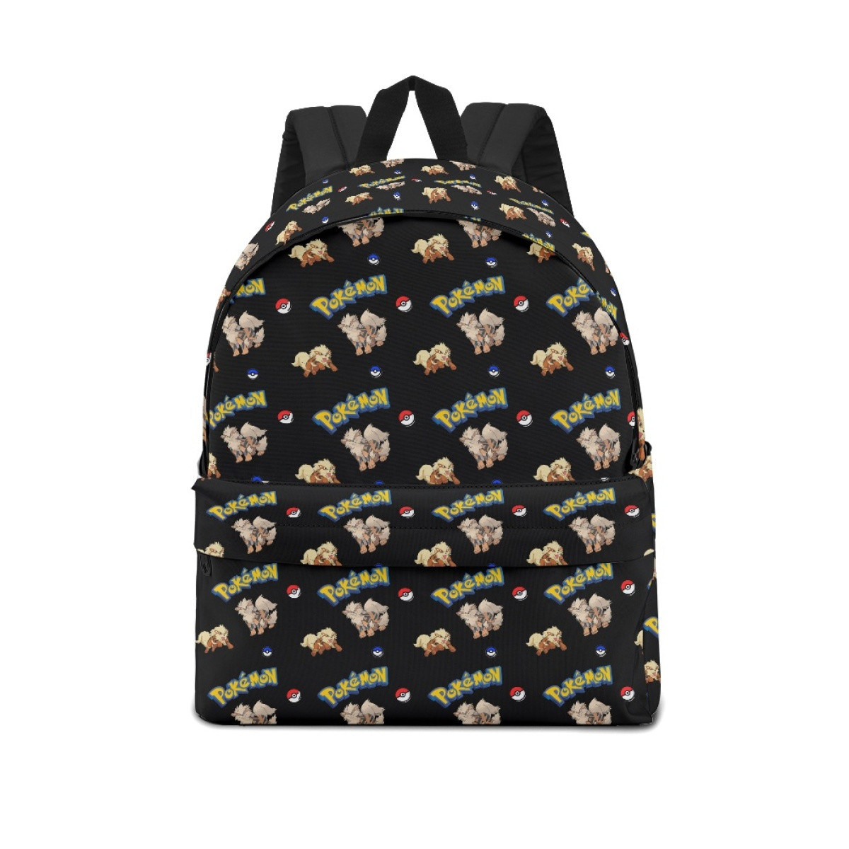 Pokemon Arcanine School Backpack Multicolor Schoolbag Rucksack - Arcanine Character Series Art