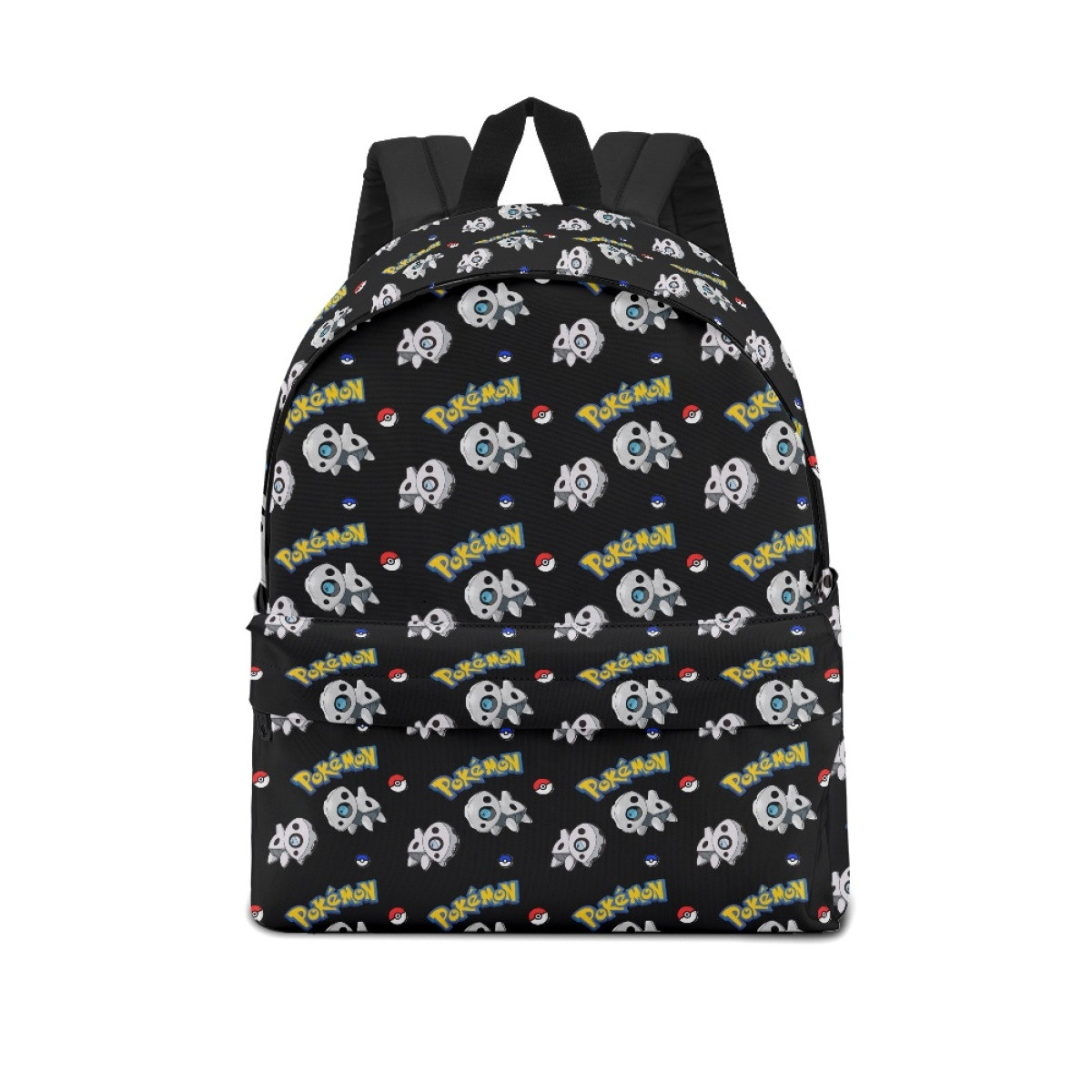 Pokemon Aron School Backpack Multicolor Schoolbag Rucksack - Aron Character Series Art