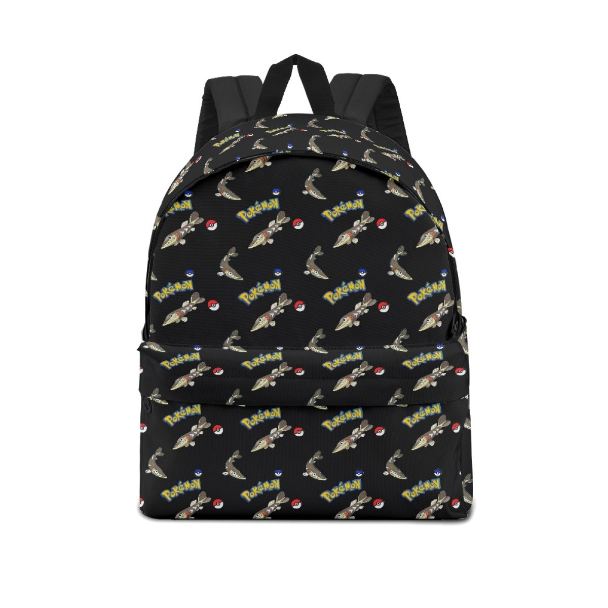 Pokemon Arrokuda School Backpack Multicolor Schoolbag Rucksack - Arrokuda Character Series Art
