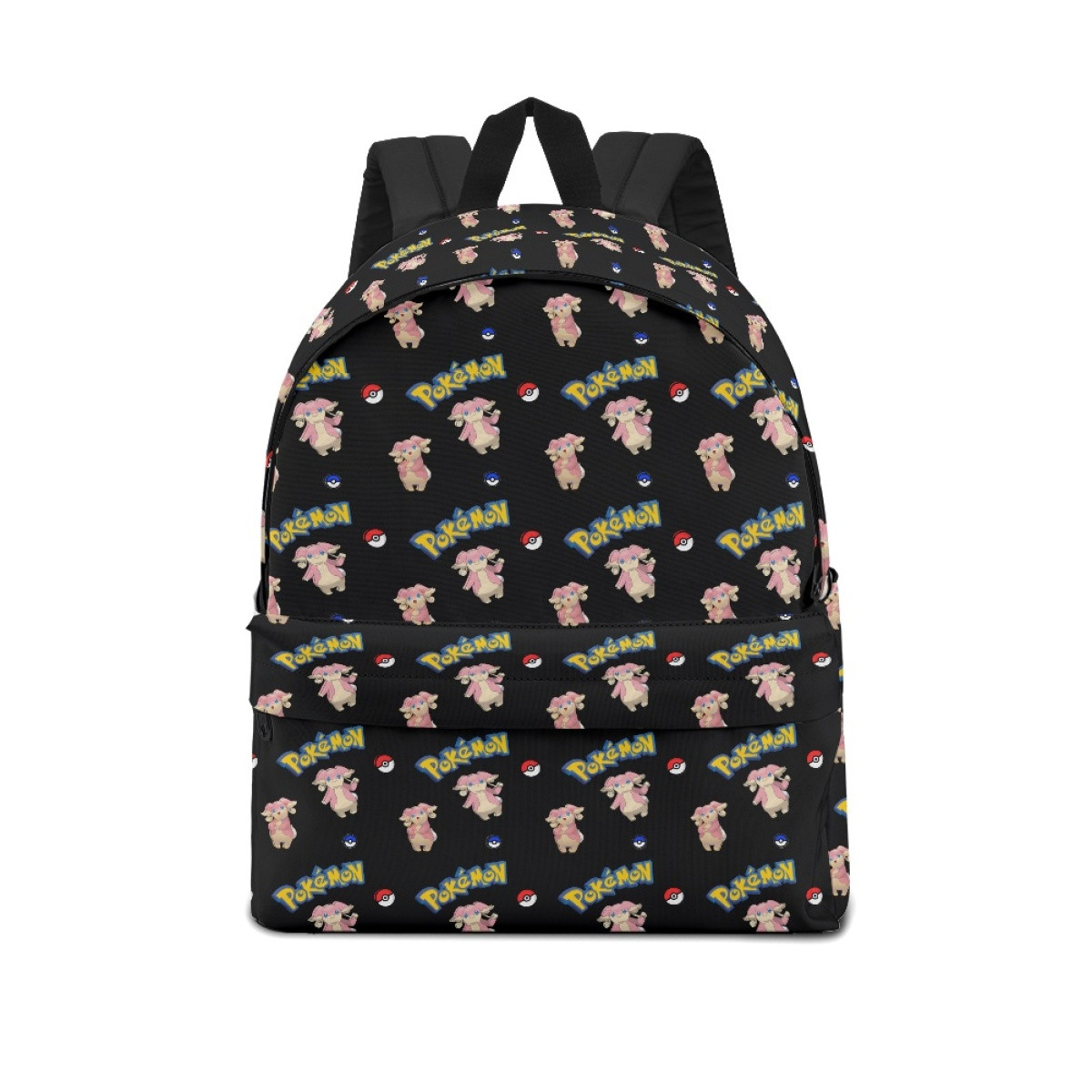 Pokemon Audino School Backpack Multicolor Schoolbag Rucksack - Audino Character Series Art
