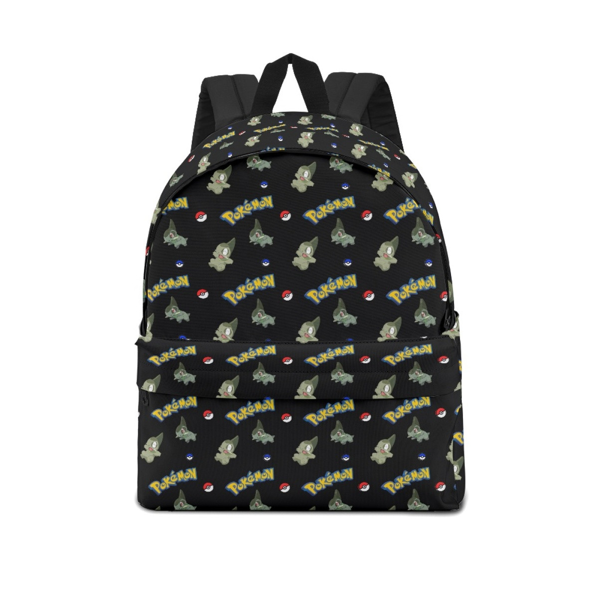 Pokemon Axew School Backpack Multicolor Schoolbag Rucksack - Axew Character Series Art