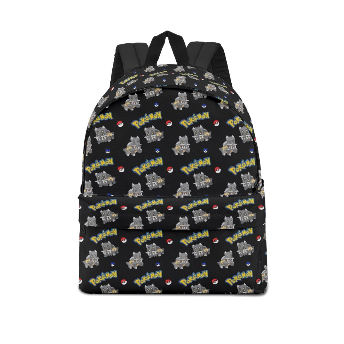 Pokemon Bastiodon School Backpack Multicolor Schoolbag Rucksack - Bastiodon Character Series Art