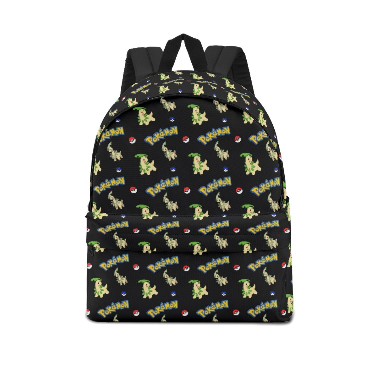 Pokemon Bayleef School Backpack Multicolor Schoolbag Rucksack - Bayleef Character Series Art