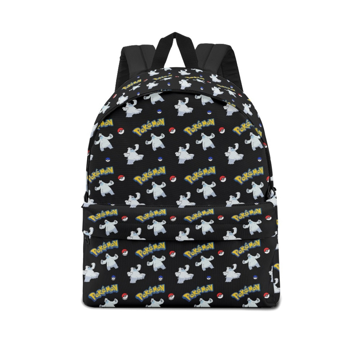 Pokemon Beartic School Backpack Multicolor Schoolbag Rucksack - Beartic Character Series Art